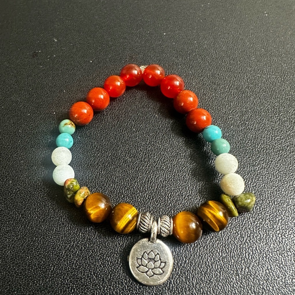 Chakra natural Stone Bracelet